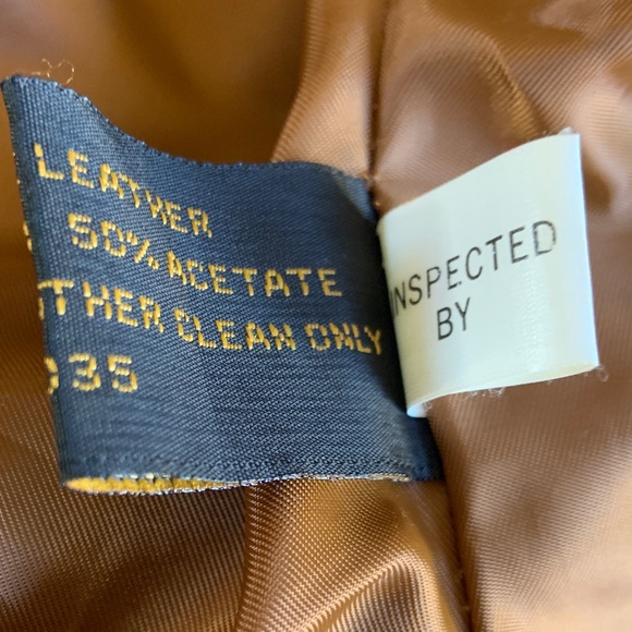 Authentic Adler Tan Suede Look Jacket Size M Since 1955 - Picture 6 of 12